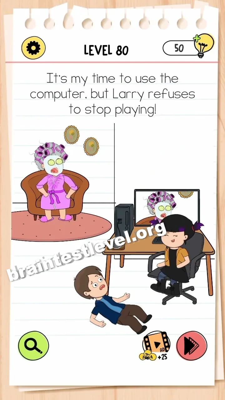 Brain Test 4 Level 80 screenshot 2