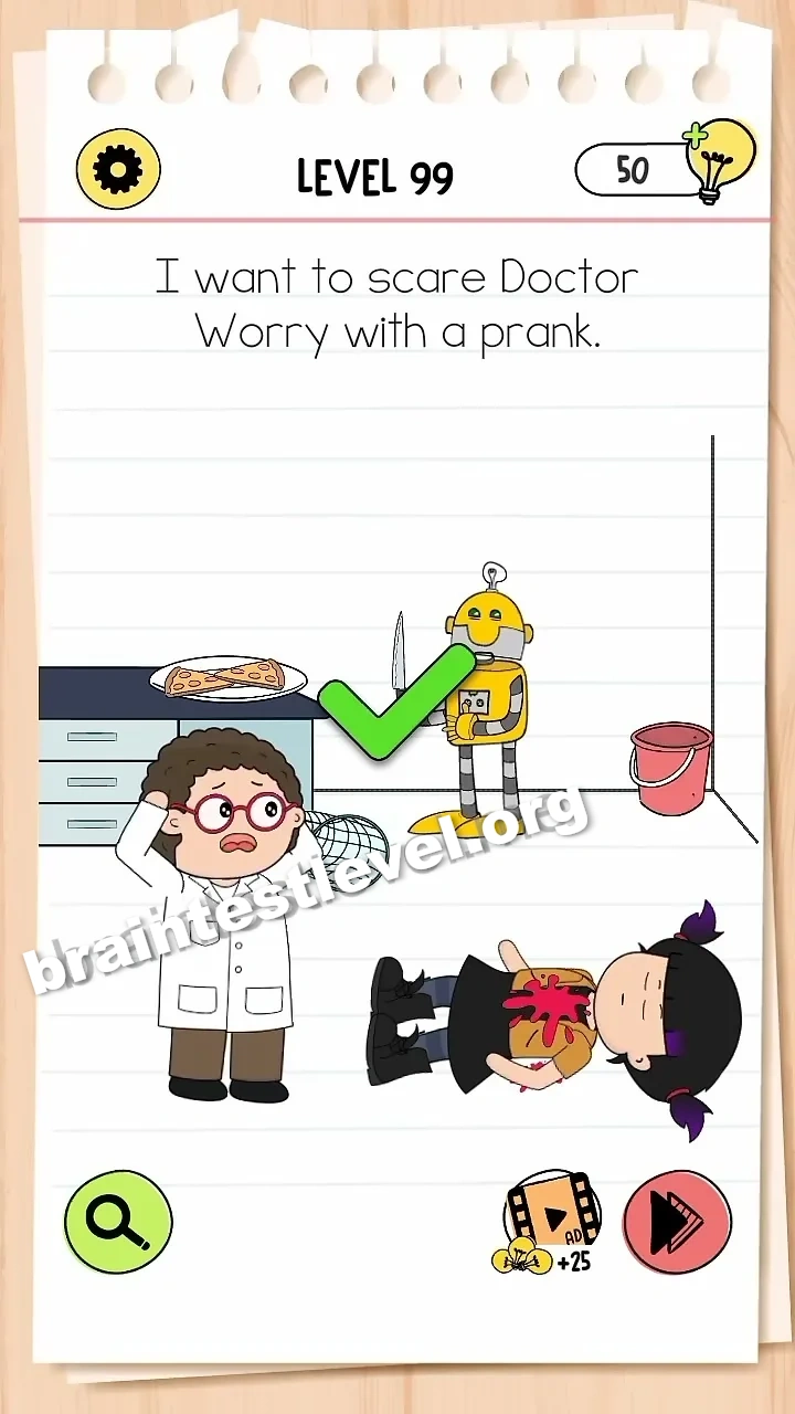 Brain Test 4 Level 99 screenshot 2