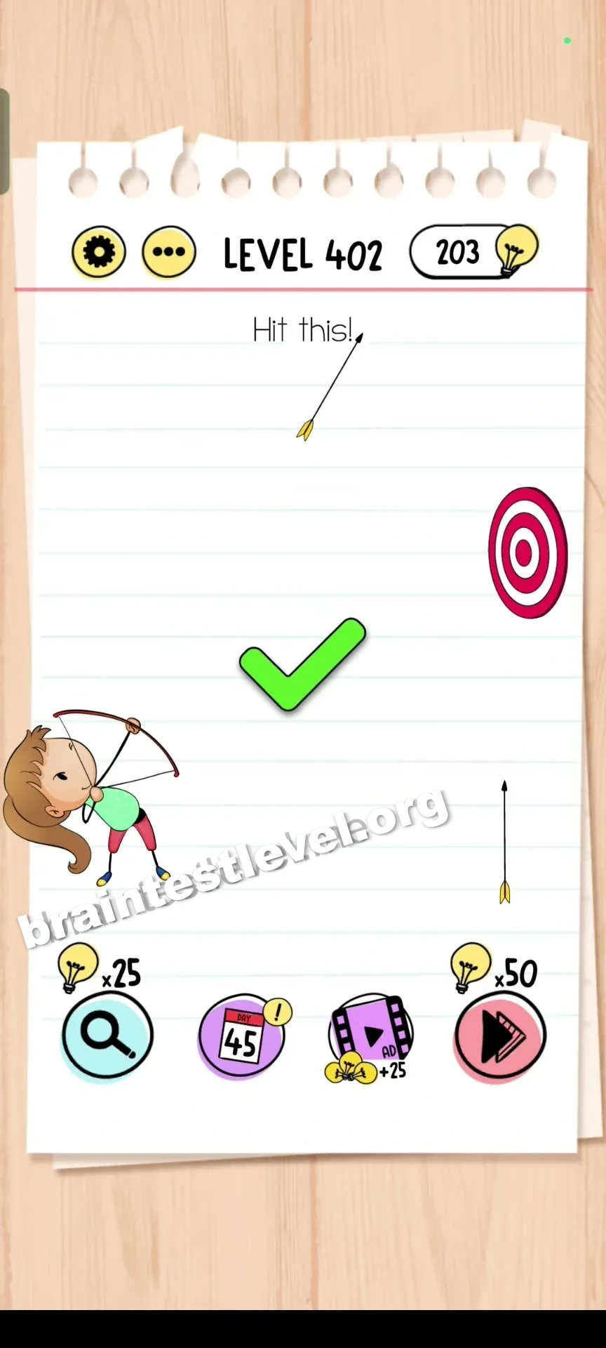 Brain Test Level 402 screenshot 2