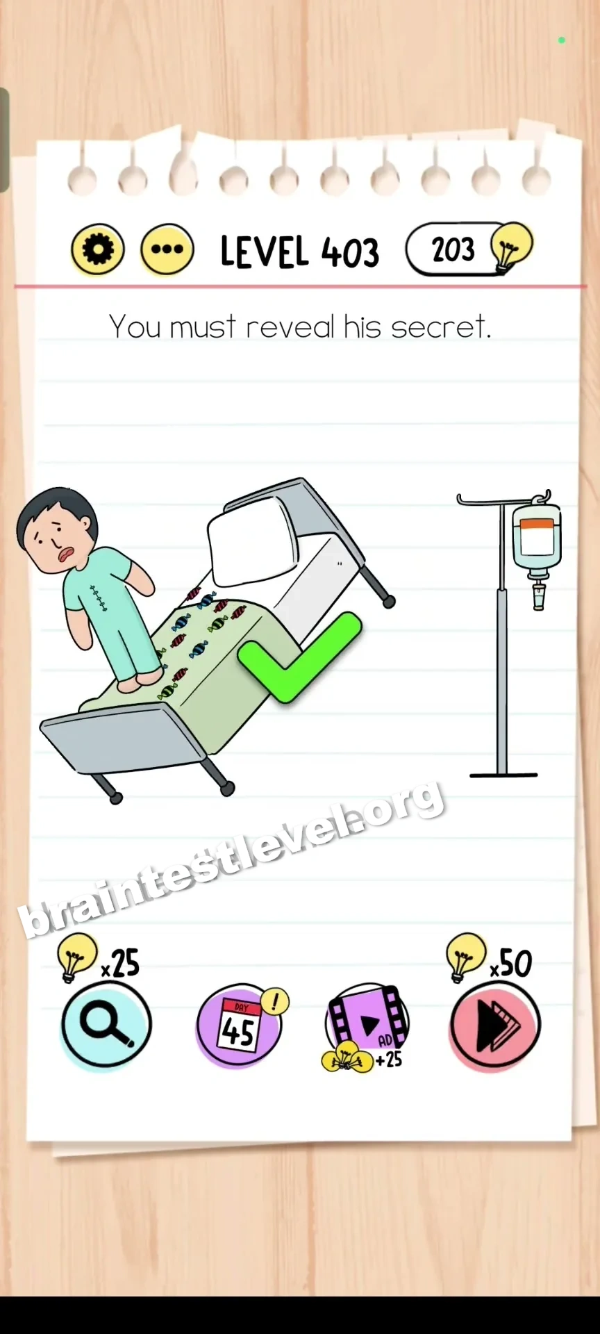 Brain Test Level 403 screenshot 2