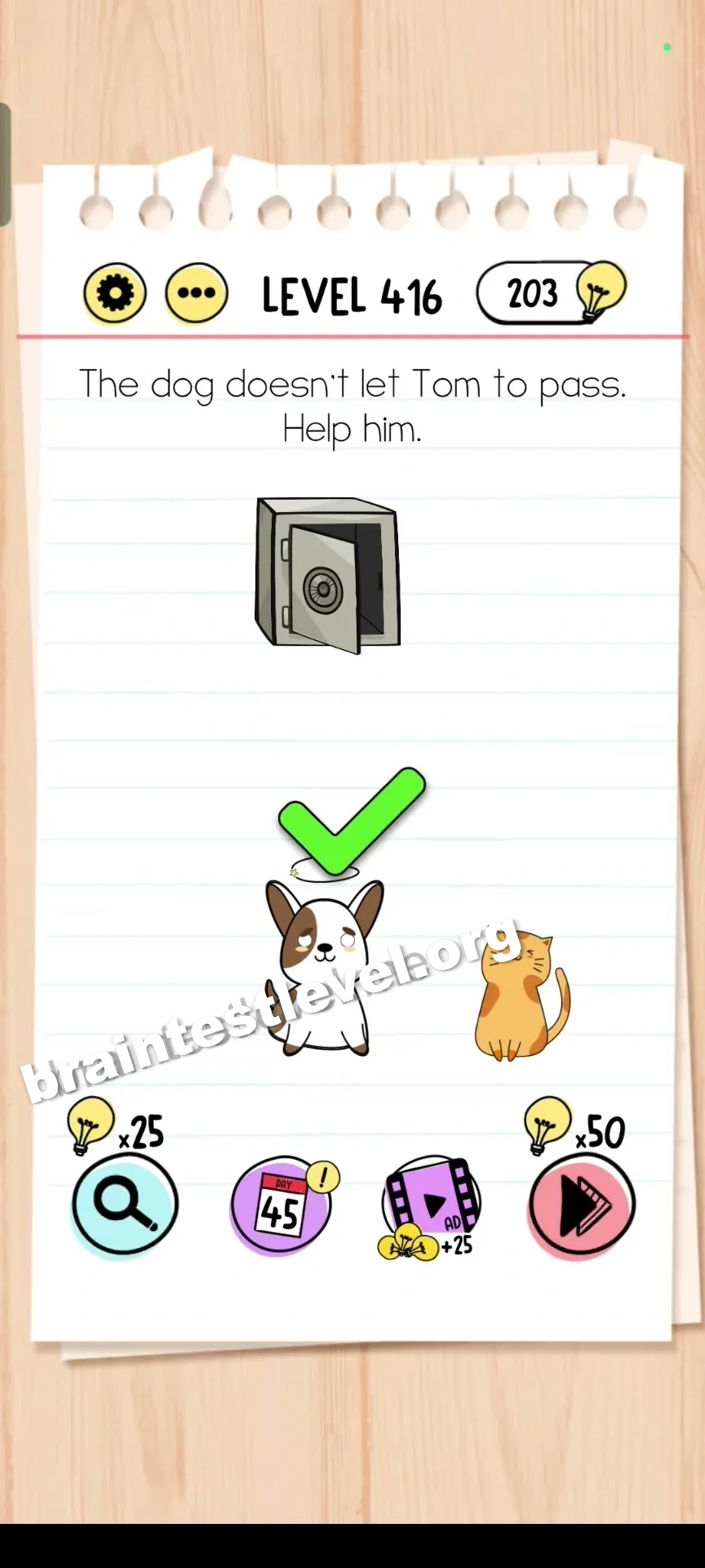 Brain Test Level 416 screenshot 2