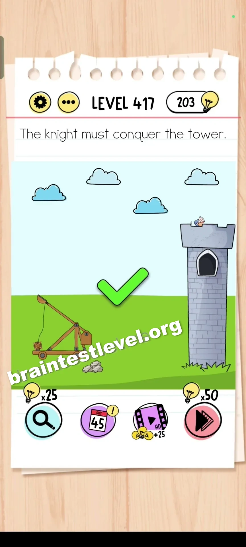 Brain Test Level 417 screenshot 2