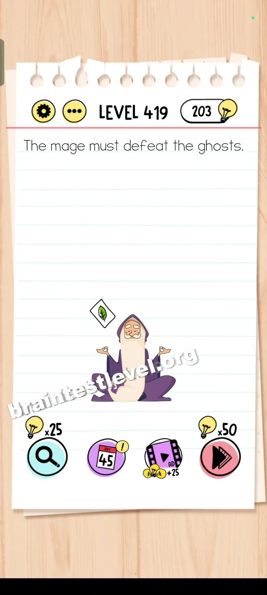 Brain Test Level 419 screenshot 2