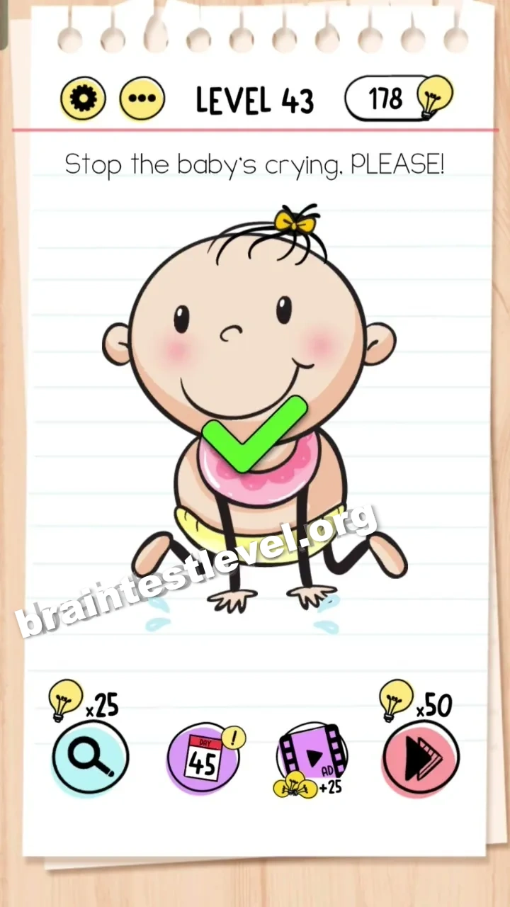 Brain Test Level 43 screenshot 2