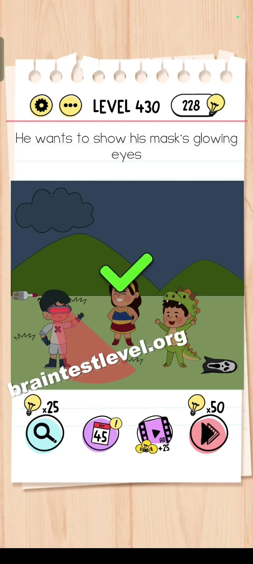 Brain Test Level 430 screenshot 2