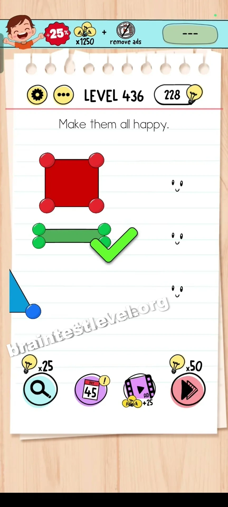 Brain Test Level 436 screenshot 2