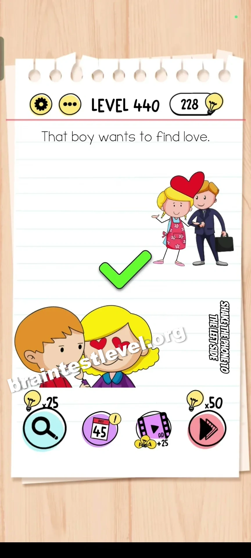 Brain Test Level 440 screenshot 2