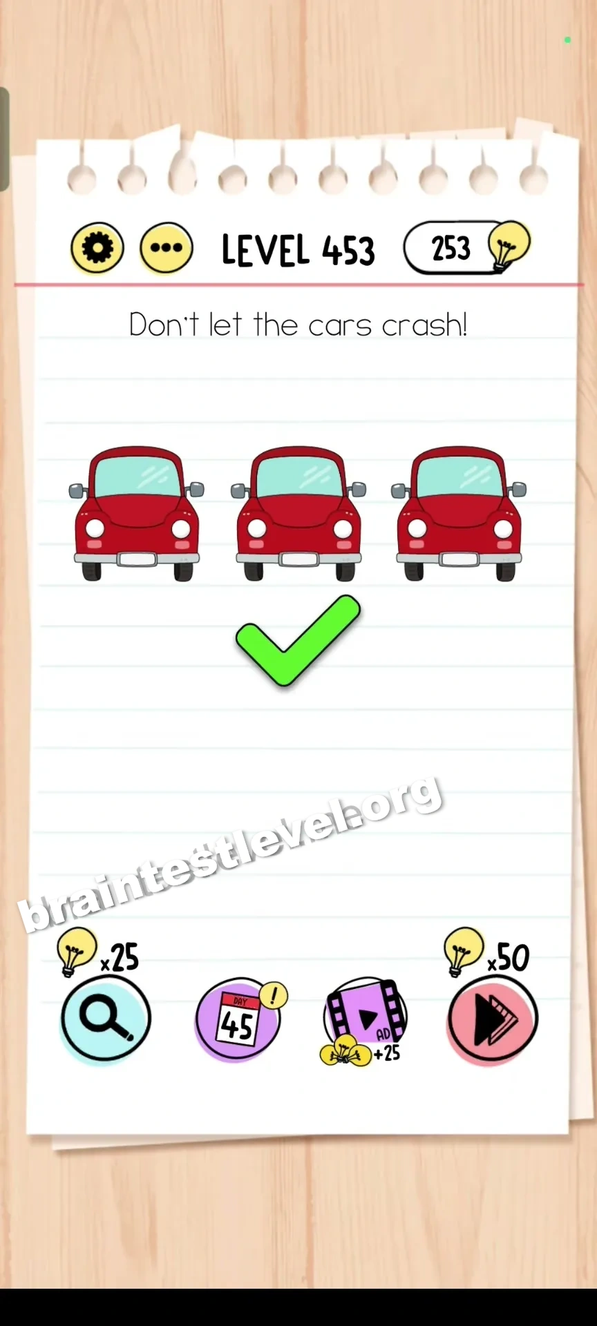 Brain Test Level 453 screenshot 2