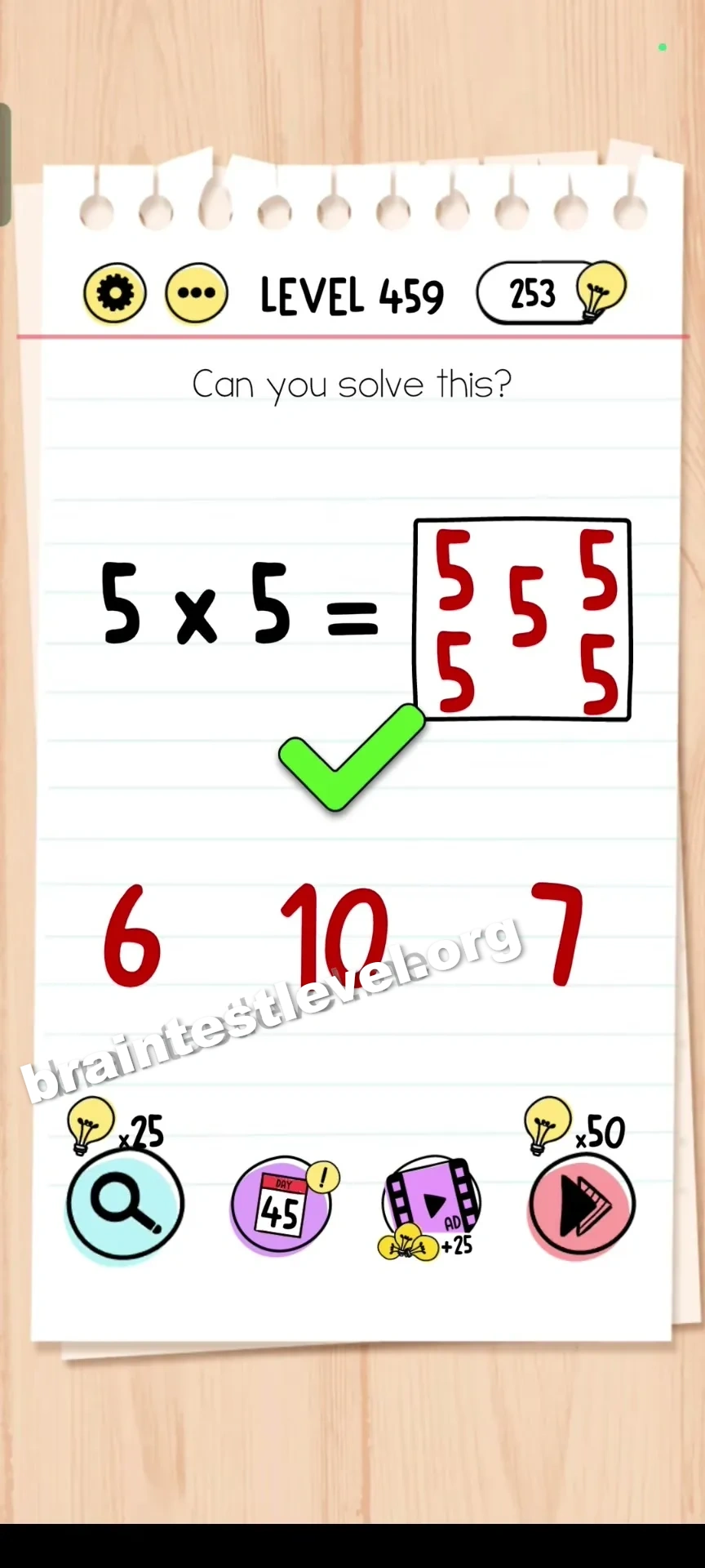 Brain Test Level 459 screenshot 2