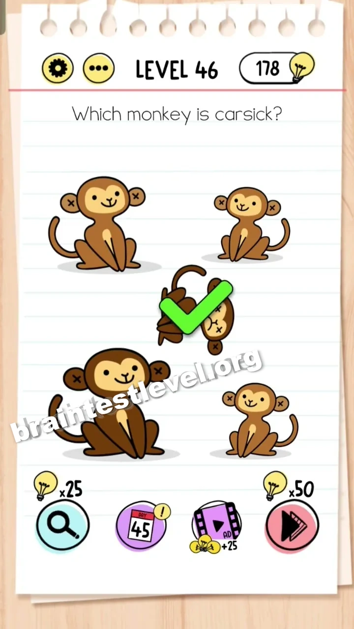 Brain Test Level 46 screenshot 2