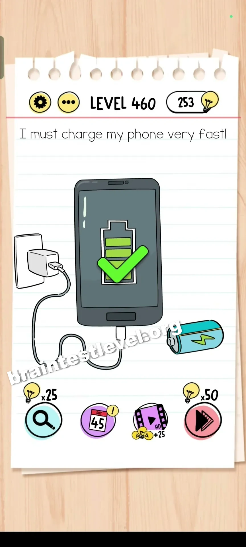 Brain Test Level 460 screenshot 2