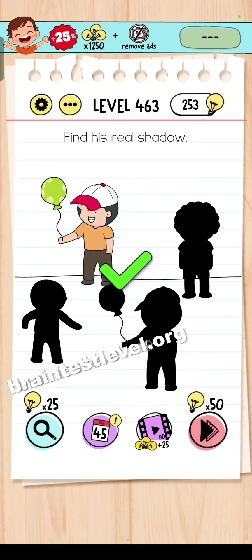 Brain Test Level 463 screenshot 2