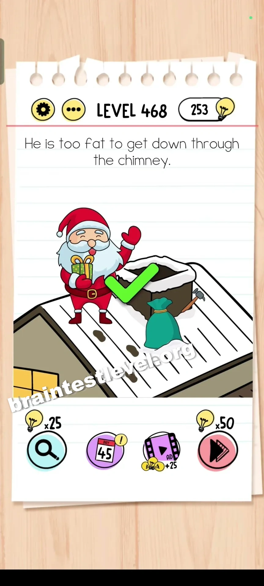 Brain Test Level 468 screenshot 2