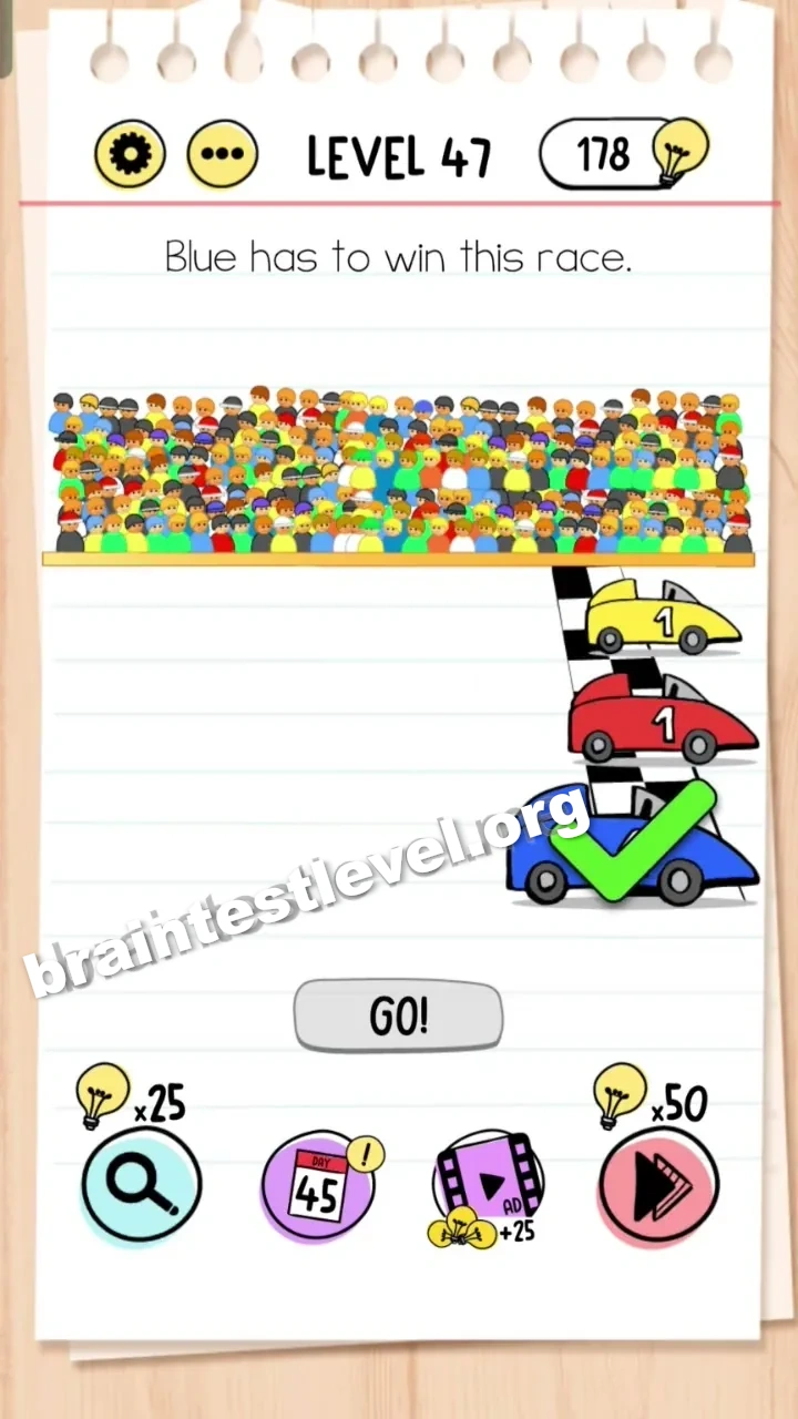 Brain Test Level 47 screenshot 2