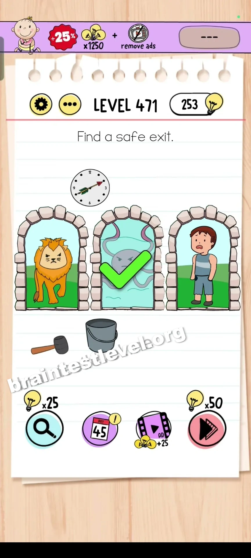 Brain Test Level 471 screenshot 2