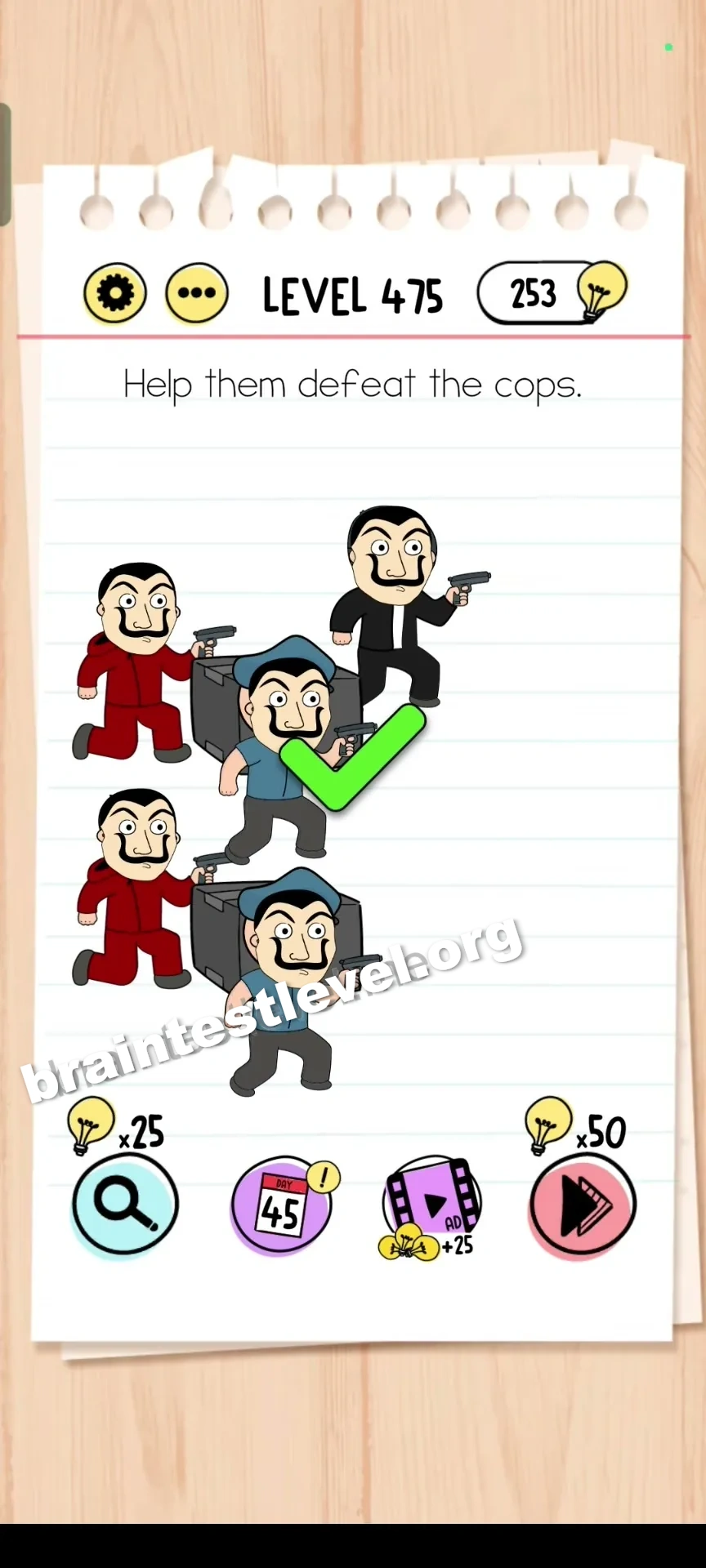 Brain Test Level 475 screenshot 2