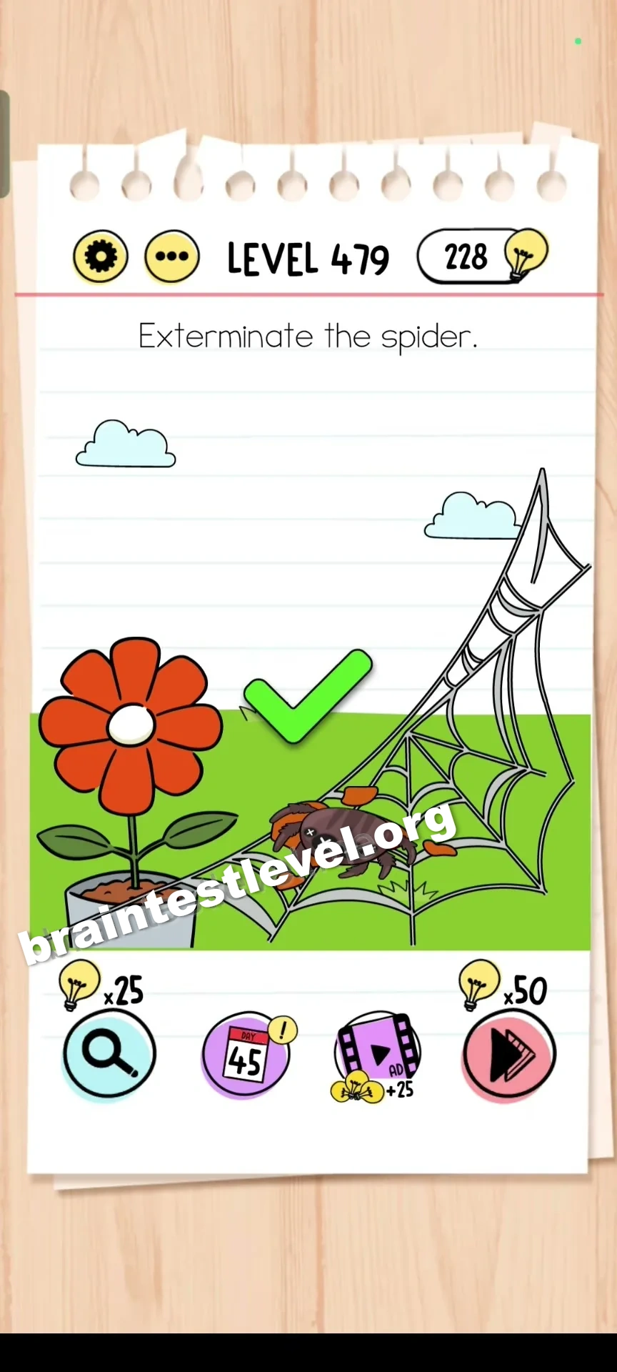 Brain Test Level 479 screenshot 2