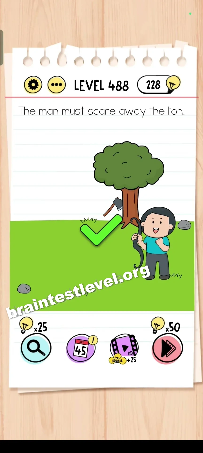 Brain Test Level 488 screenshot 2