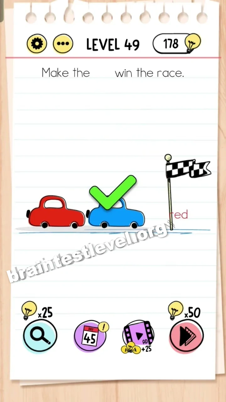 Brain Test Level 49 screenshot 2