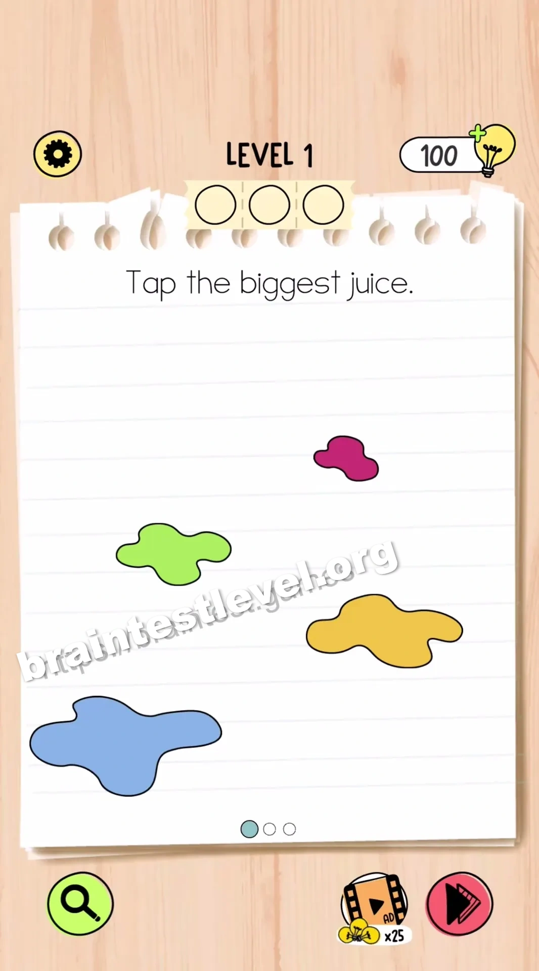 Level 1 screenshot