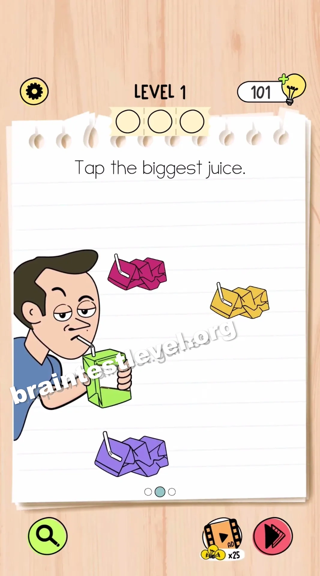 Brain Test 5 Level 1 screenshot 2