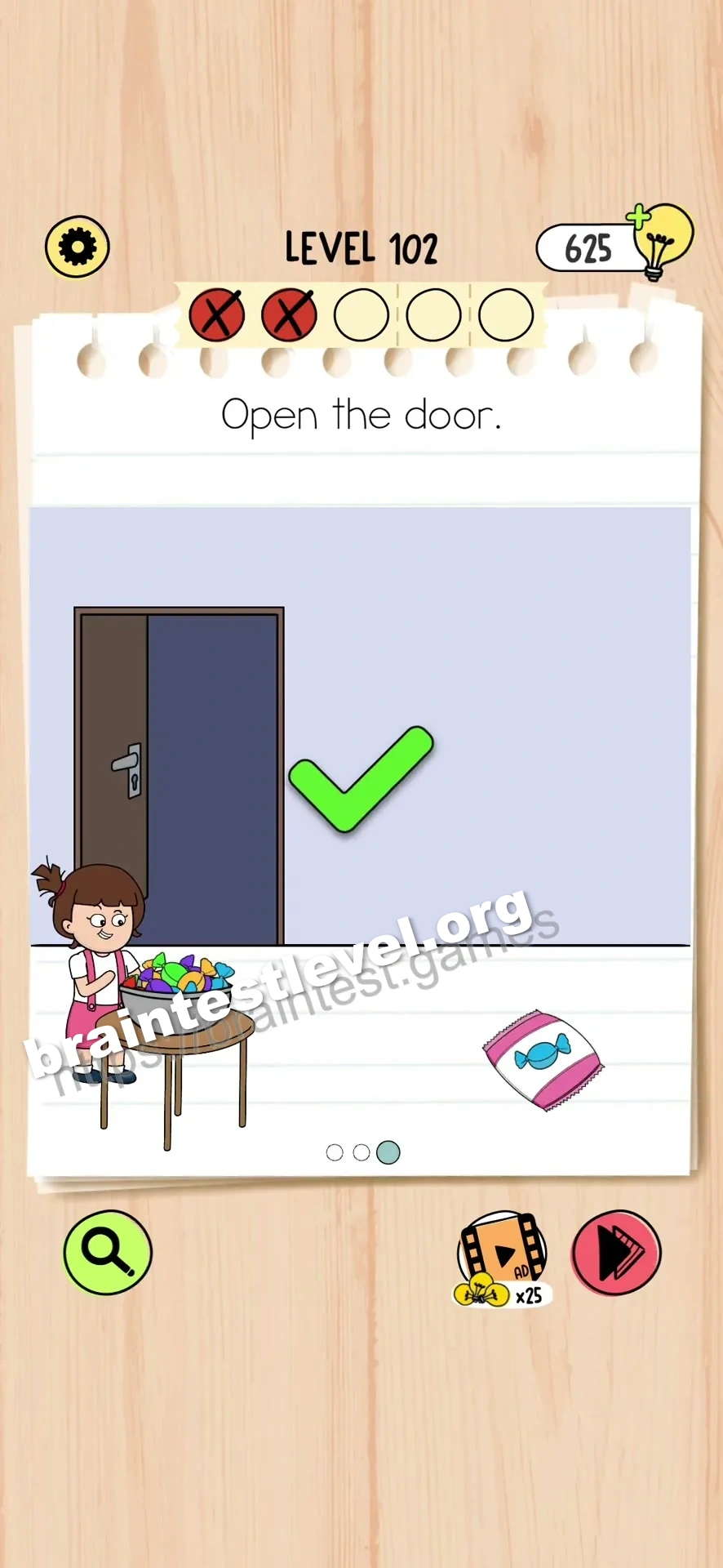 Brain Test 5 Level 102 scene 3 step 2