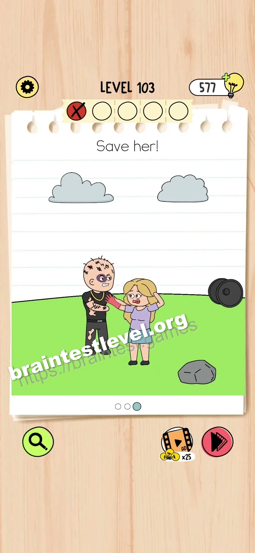 Brain Test 5 Level 103 screenshot 3