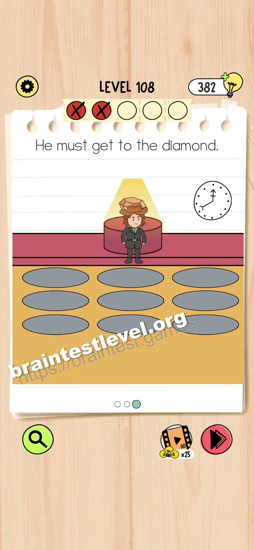 Brain Test 5 Level 108 scene 3 step 1