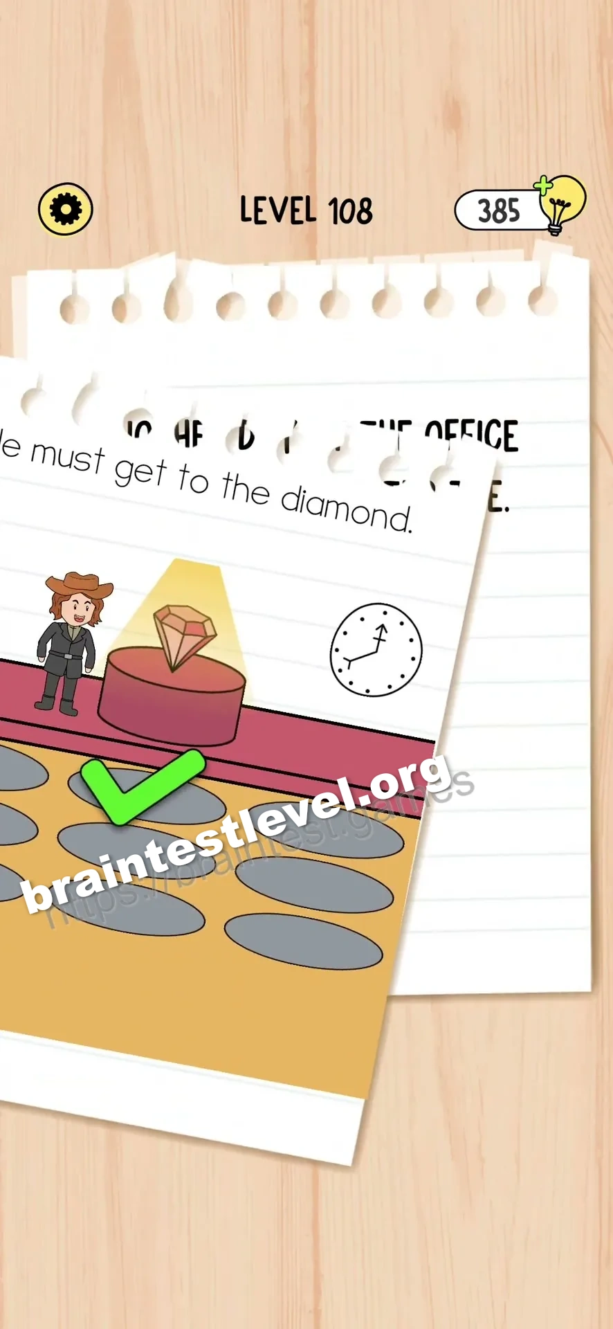 Brain Test 5 Level 108 scene 3 step 2