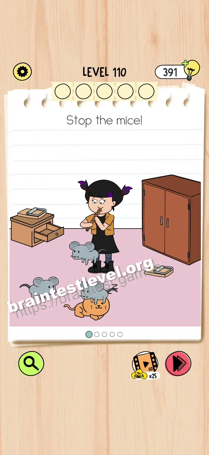 Level 110 screenshot