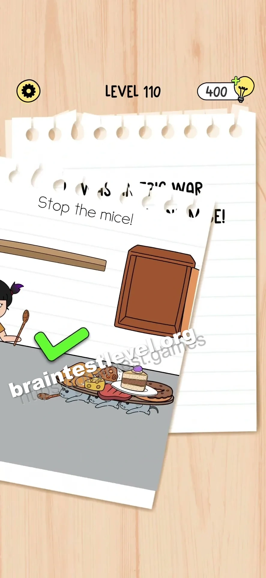Brain Test 5 Level 110 scene 5 step 2