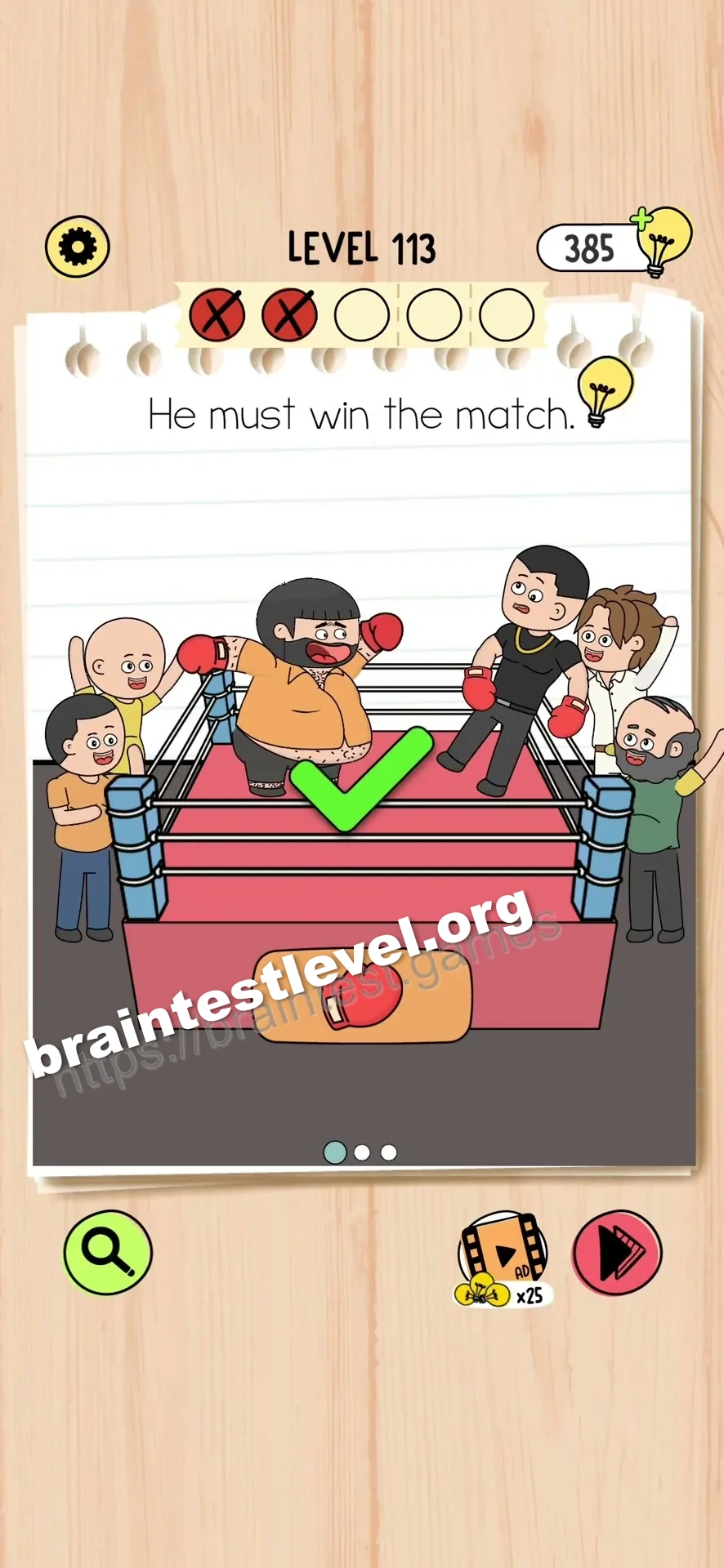 Brain Test 5 Level 113 scene 1 step 2