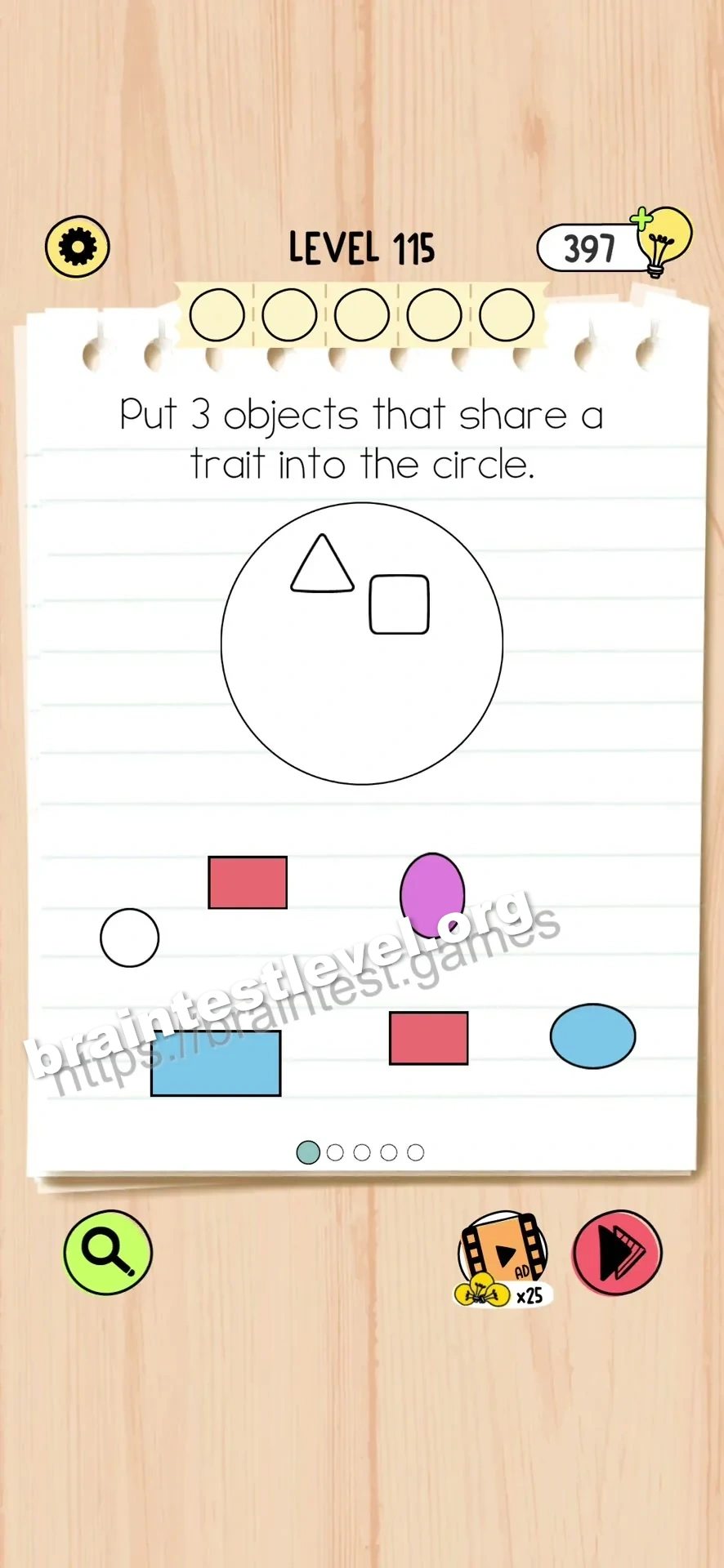 Level 115 screenshot