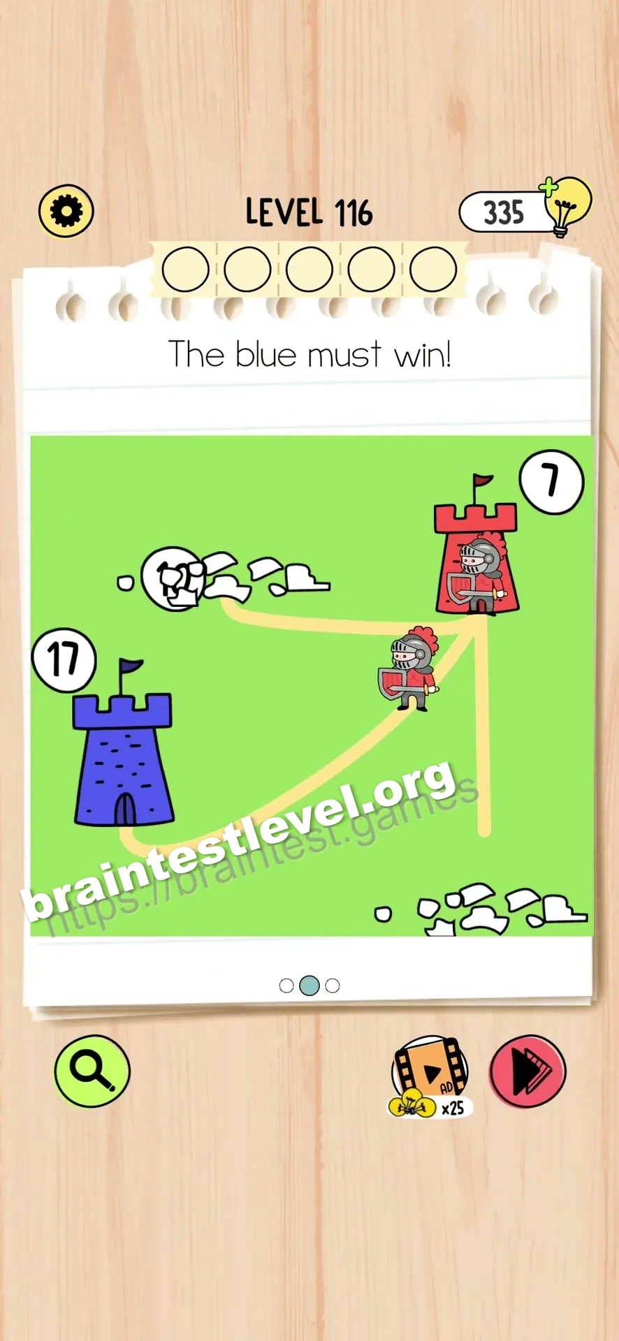 Brain Test 5 Level 116 screenshot 2