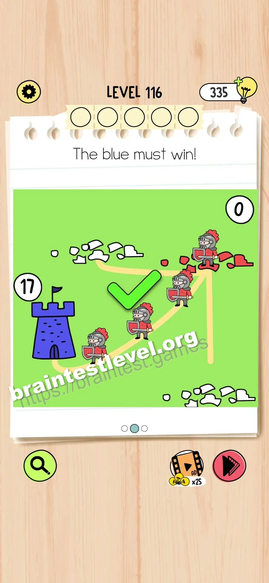 Brain Test 5 Level 116 scene 2 step 2