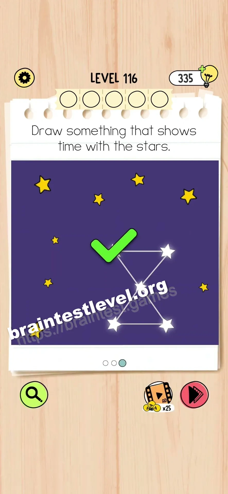 Brain Test 5 Level 116 scene 3 step 2