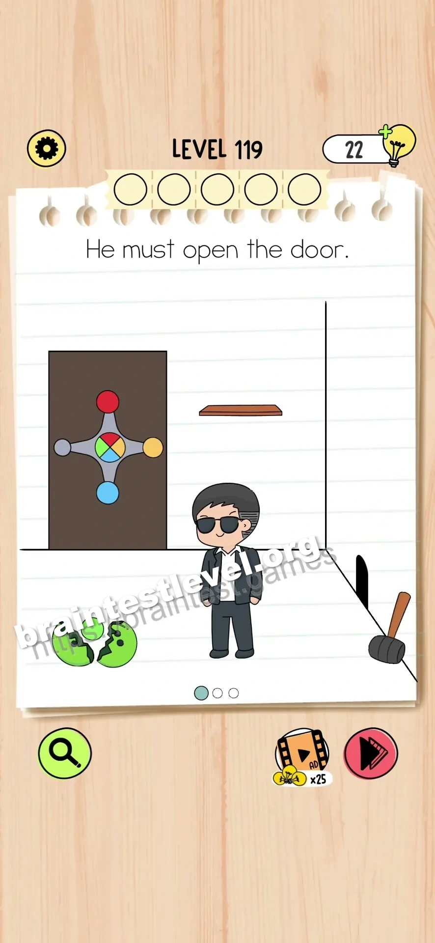 Level 119 screenshot