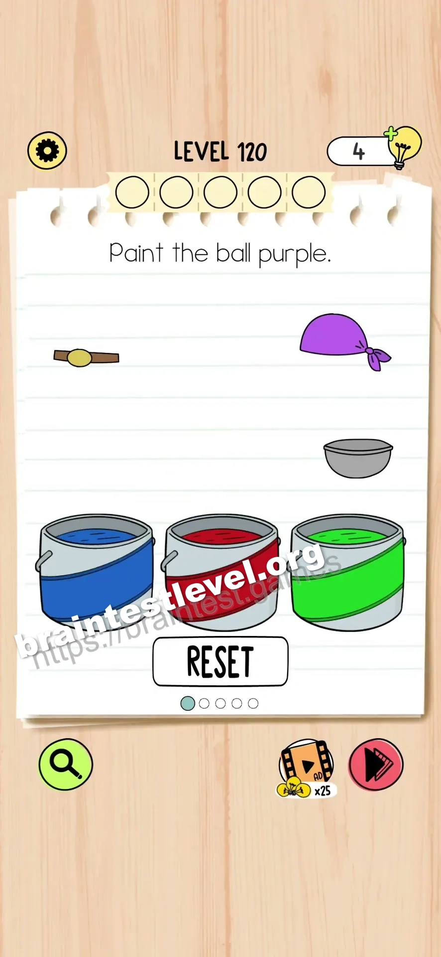 Level 120 screenshot