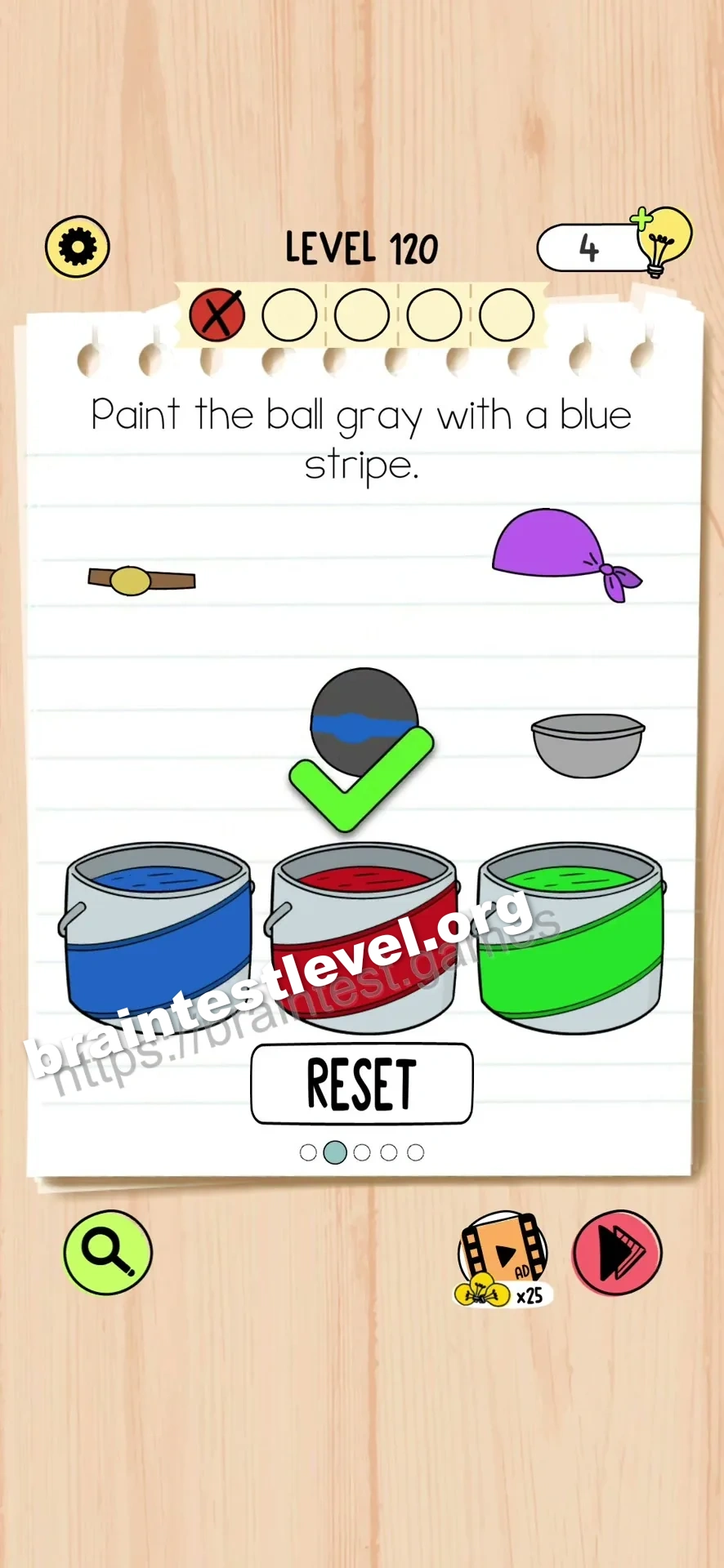 Brain Test 5 Level 120 scene 2 step 2