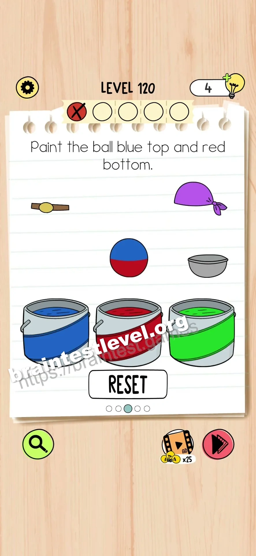 Brain Test 5 Level 120 screenshot 3