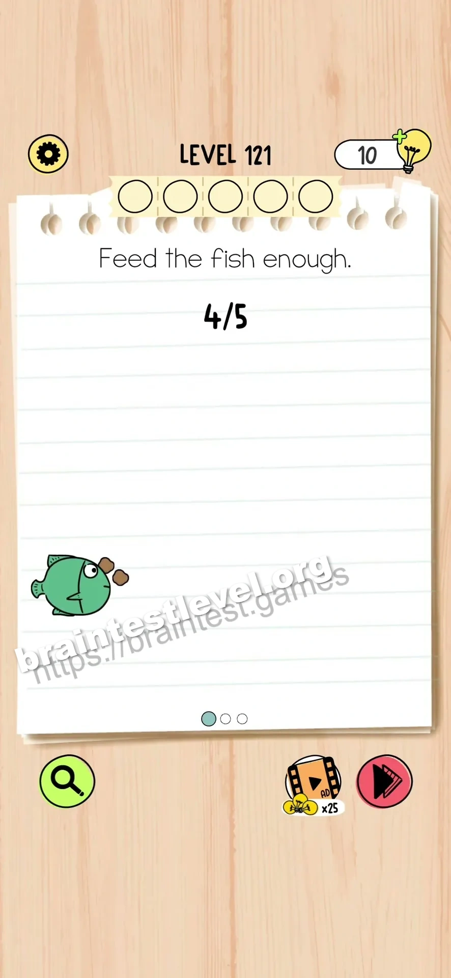 Level 121 screenshot