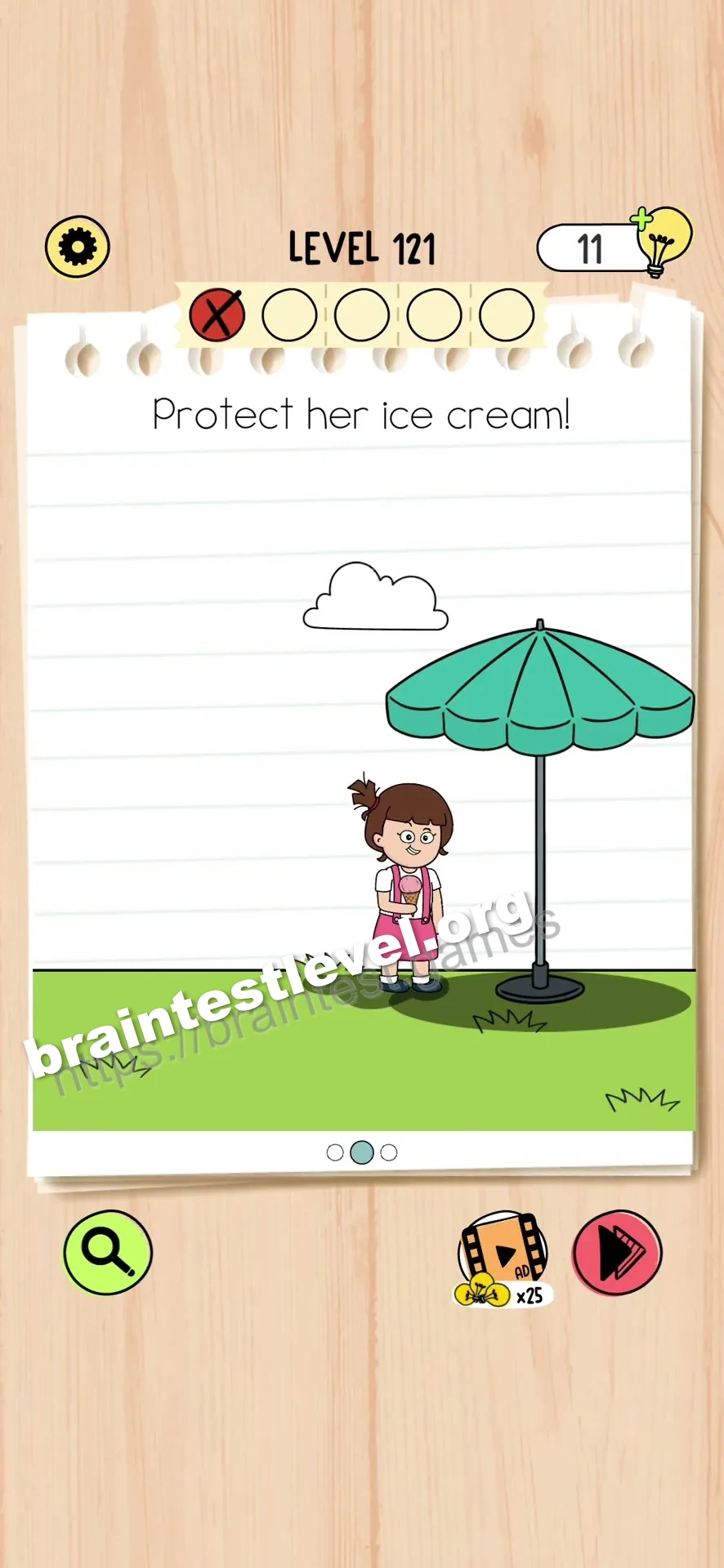 Brain Test 5 Level 121 screenshot 2