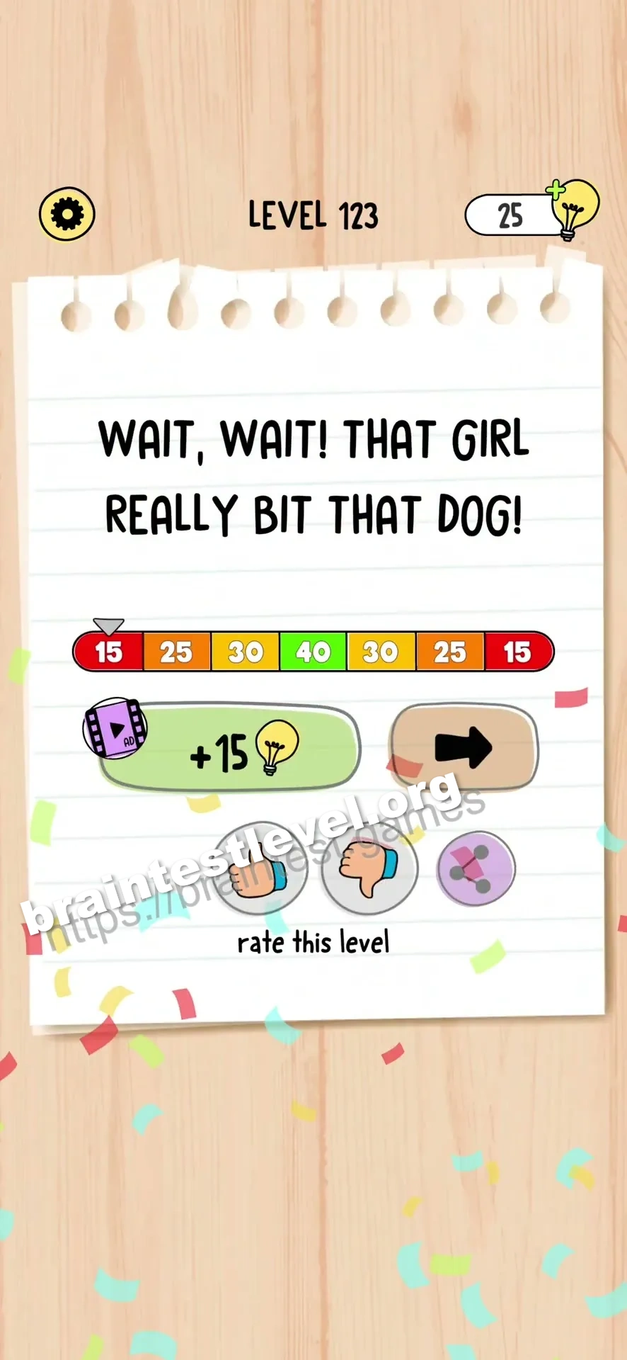 Brain Test 5 Level 123 scene 2 step 2