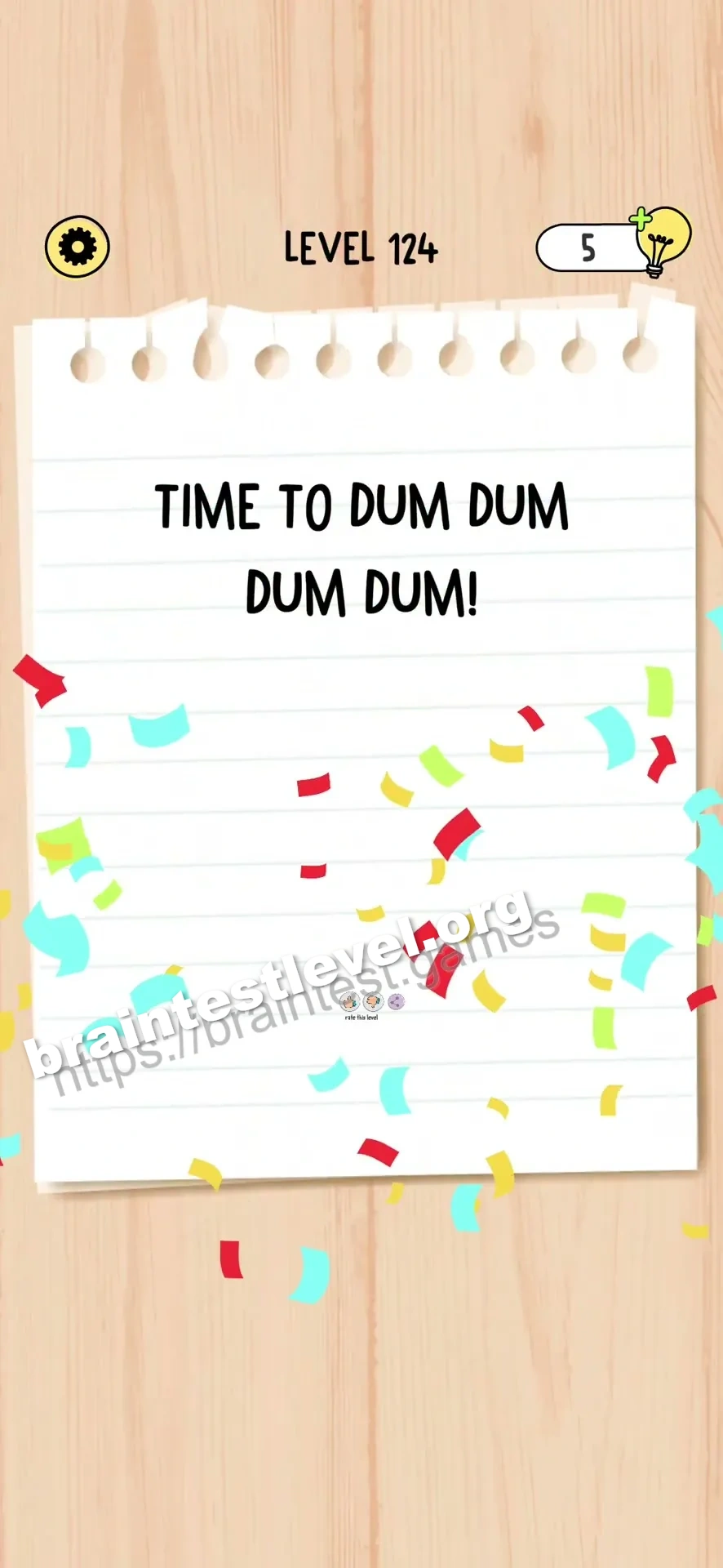 Brain Test 5 Level 124 scene 3 step 1