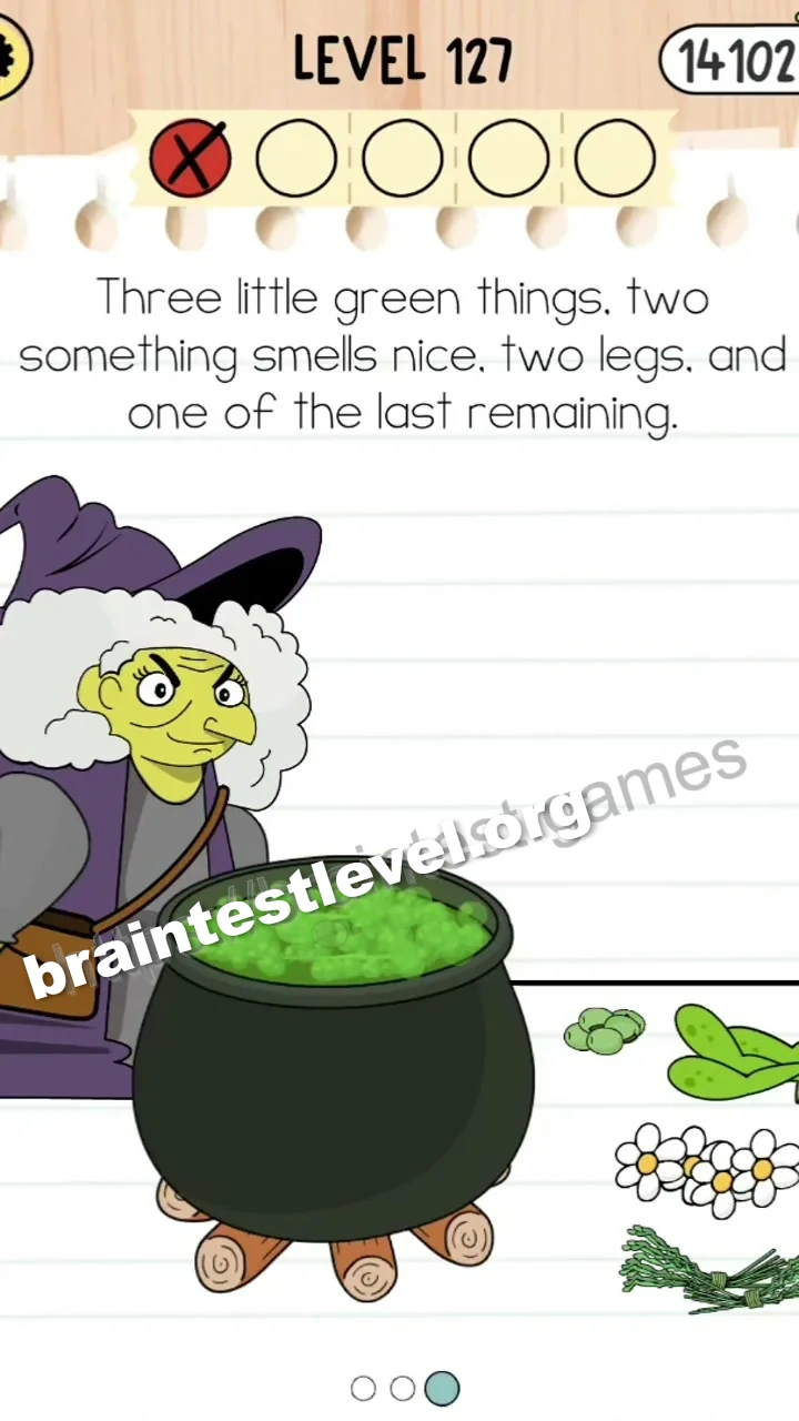 Brain Test 5 Level 127 scene 3 step 1