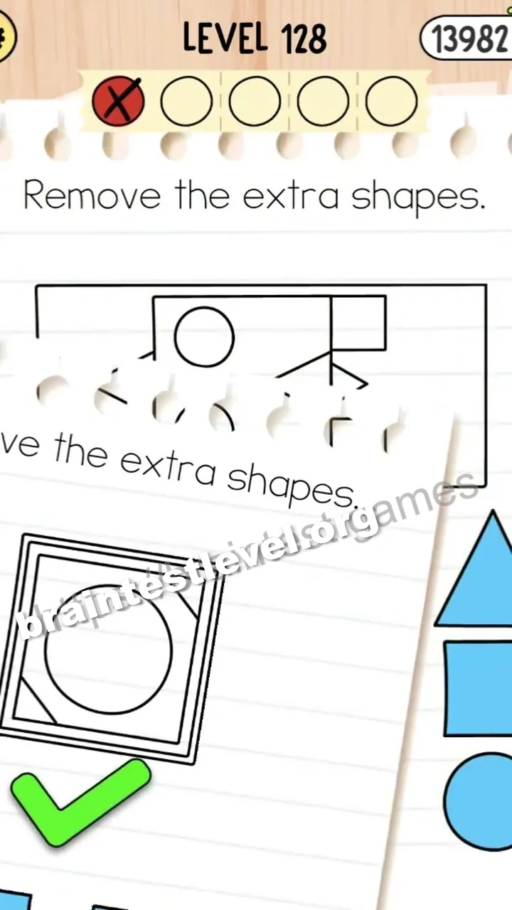 Brain Test 5 Level 128 scene 2 step 2