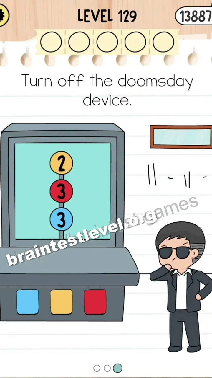Brain Test 5 Level 129 scene 3 step 1