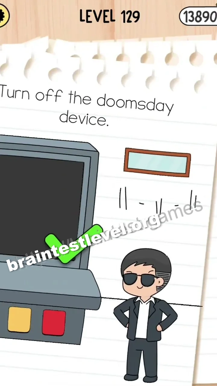 Brain Test 5 Level 129 scene 3 step 2
