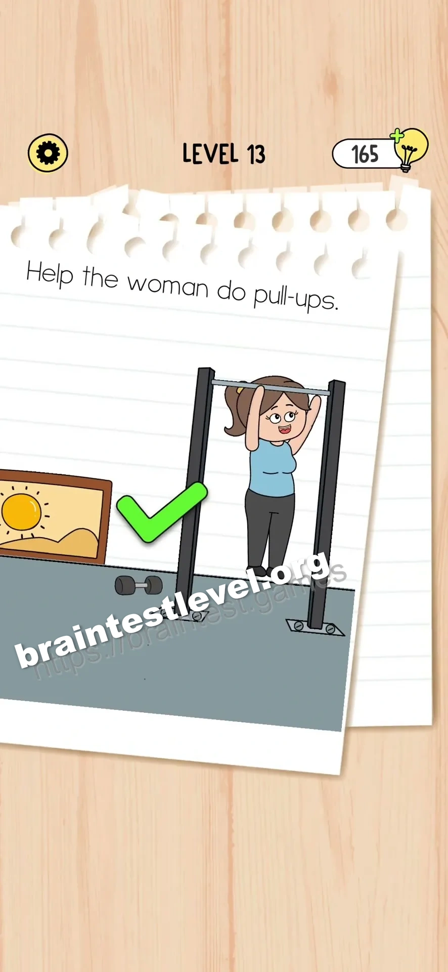 Brain Test 5 Level 13 scene 3 step 2