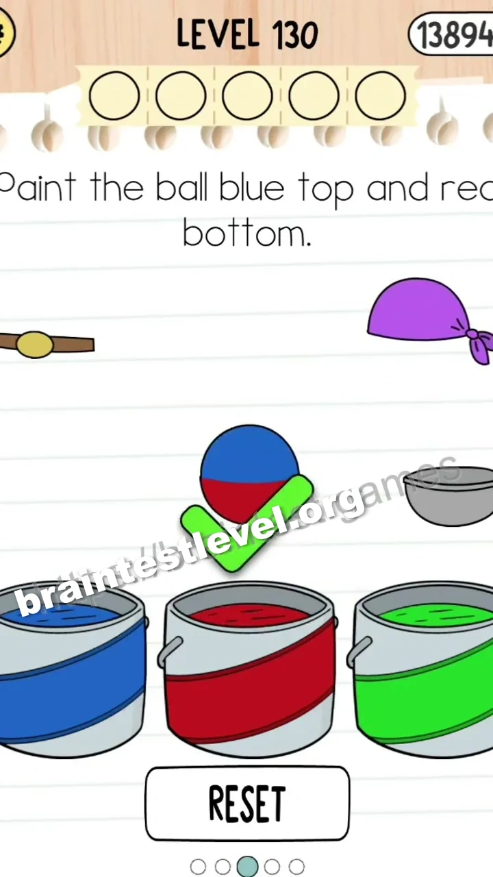 Brain Test 5 Level 130 scene 3 step 2